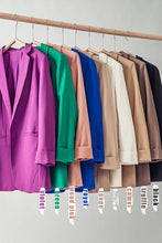 Load image into Gallery viewer, BASIC BLAZER: CAMEL