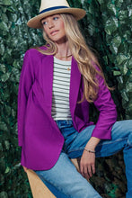 Load image into Gallery viewer, BASIC BLAZER: VIOLET