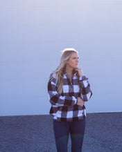 Load image into Gallery viewer, Buffalo Plaid Sherpa Pullover