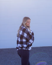 Load image into Gallery viewer, Buffalo Plaid Sherpa Pullover